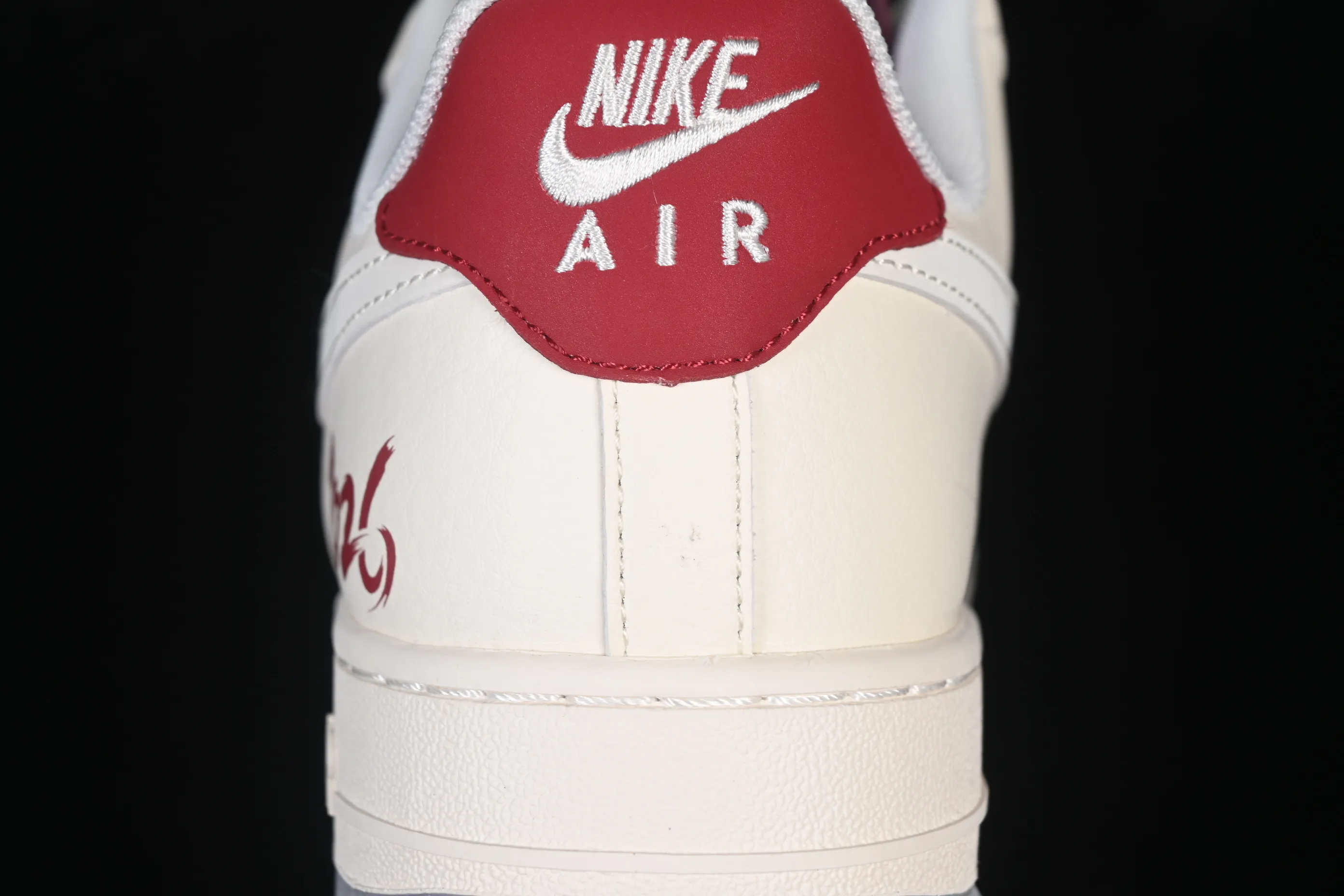All categories Nk Air Force 1 Air Force series Nk Air Force 1 Low Air Force low-top Nike Air Force 1'07 Low Year of the Horse limited edition red and white contrast Air Force 1 low-top casual sneakers JP2026-151